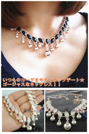 在庫処分★ネックレス ストーン 人気アクセサリー