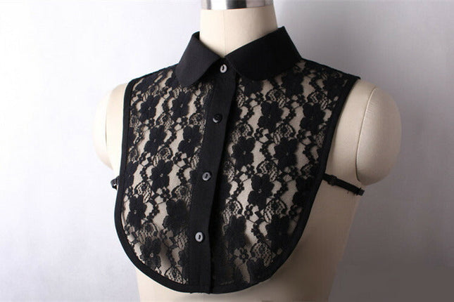 セール★付け襟 シャツ つけ襟 レース シャツ襟/丸襟/重ね着/シャツ/レディース/レース/パーティー/二次会/オフィス