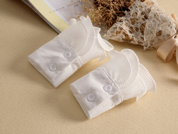 再入荷★ 付け袖 つけ袖 レース つけそで レディース白 黒 レース 付袖 アクセサリー付け袖