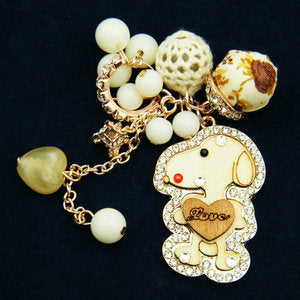 キャラクター スヌ−ピー ハート・エッフェル塔 ハンドメイドパーツ・アクセサリー・デコパーツ・チャーム・パーツ・ 金属カメリアパーツ・1個