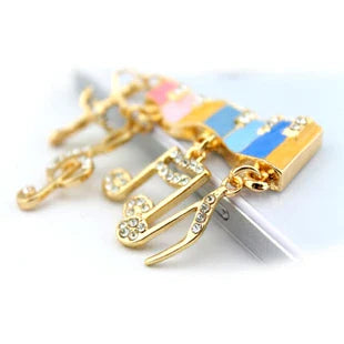 デコパーツ 音符♪楽譜 music ハンドメイドパーツ アクセサリー デコパーツ 金属カメリアパーツ・1個