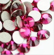 【業務用サイズ】AAA級 CRYSTAL クリスタル ラインストーン 2080 ローズ 平石 1440個入ss4 ss6 ss8