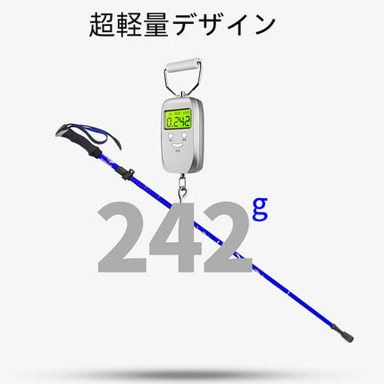 登山杖 トレッキングポール 歩行補助 登山 ストック 三段式伸縮 折りたたみ式 ポール アルミ製 超軽量 トレッキング ウォーキングポール 伸縮 山登り