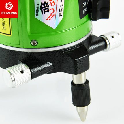 EK-169GJ墨出し器+三脚セット エレベーター三脚100(110)cm PSE認証★FUKUDA 福田 2ライン グリーンレーザー墨出し器 大矩ライン 1垂直1水平 フクダ レーザーレベル/レーザー水平器/レーザー測定器/レーザー墨/墨だし器/クロスラインレーザー墨出し器★日本語説明書