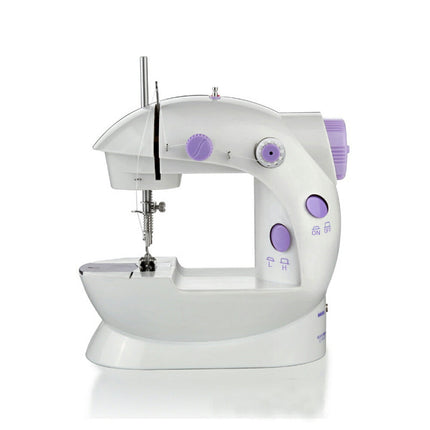 電動ミシン202 初心者でも使いやすい コンパクト ミシン　コンセント/電池両対応　本体 電動ミシン コンピュータミシン 機能充実 簡単操作 フリーアーム 手芸 アパレル NEWミシン 最新版