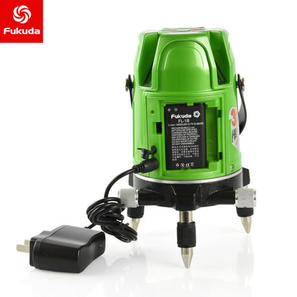 EK-269GJ墨出し器+受光器セット PSE認証★FUKUDA 福田 フクダ 3ライングリーンレーザー墨出し器 大矩ライン 2垂直1水平 レーザー墨出し器//レーザーレベル/レーザー水平器/レーザー測定器/墨出し器/墨だし器/クロスラインレーザー墨出し器★日本語説明書