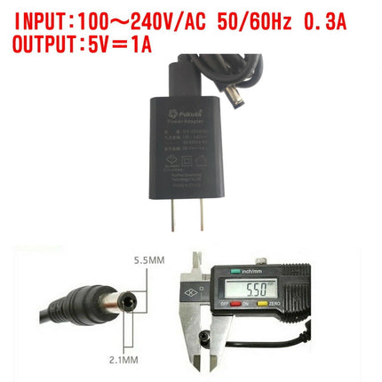 PSE認証　ACアダプター 1A FUKUDA福田 フクダ レーザー FUKUDA墨出し器専用  スマートフォンも対応USB充電器アダプタ  コンパクト 測量用品 建築用品