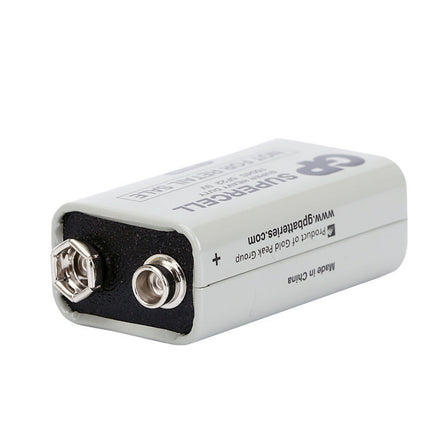 6F22電池 受光器用 FUKUDA 福田 フクダ レーザー受光器専用 バッテリー アルカリ電池 GP SuperCell 9V Battery White 1604S/6F22 高容量コードレス 測量用品/建築用品