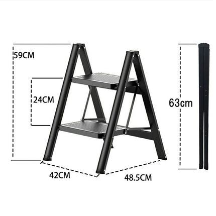 U型  踏み台 2段 3段 4段 脚立  ハンドルなし おしゃれ 洗車台 折りたたみ 大掃除 折りたたみステップ ステップスツール 軽い 梯子 収納 ステップ台 はしご 高所 作業 滑り止め付き 軽量 脚立 コンパクト ブラック ホワイト 黒 白 ディスプレイラック