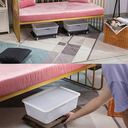 連結平台車1台 耐荷重50KG 静音キャスターorナイロンキャスター 台車 縦横連結可能 滑り止め 家庭用 業務用