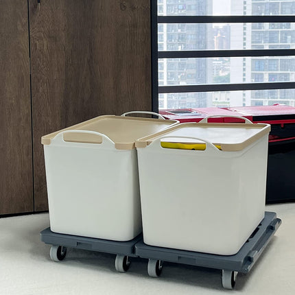 連結平台車1台 耐荷重50KG 静音キャスターorナイロンキャスター 台車 縦横連結可能 滑り止め 家庭用 業務用