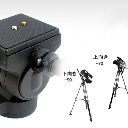 三脚3段 ビデオカメラ用 スリック 専用ケース付き　高さ170cm　