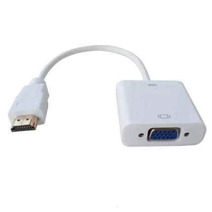 HDMI to VGA 変換機 コンバーター D-Sub 15ピン変換 アダプタ （黒/ブラック） HDMI信号をVGA出力信号に変換 アダプター HDMI2VGA ※PC側のVGAからモニター側のHDMIへの変換には非対応