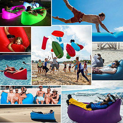 エアーソファー エアソファ エアソファー エアーベッド エアベッド ソファーベッド ベッド エアクッション ポータブル ソファー ハンモック アウトドア ビーチ 海 キャンプ 収納バッグ付き おしゃれ