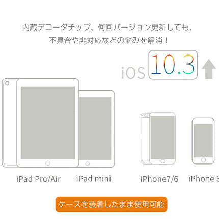 【iOS 10.3.3に対応可】2ポート付き iPhone イヤホン 変換 アダプタ イヤホンジャック オーディオ ヘッドホン インタフェース Lighting 1 TO 2 変換アダプター Adapter 充電しながら音楽が聴ける 電話通話 iPhone7 iPhone7 Plusなど対応 2A出力