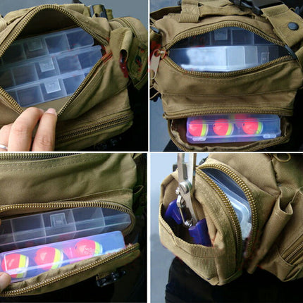 アウトドアバッグ・自転車バッグ・釣りバッグ フィッシングバッグ　ルアーエギング　フィッシングバック