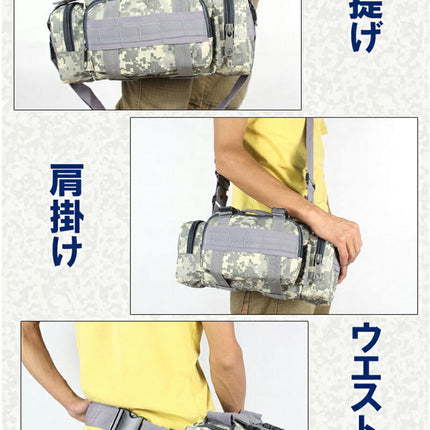 アウトドアバッグ・自転車バッグ・釣りバッグ フィッシングバッグ　ルアーエギング　フィッシングバック