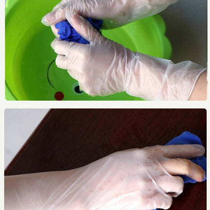 【4000枚】NPV厚手使い捨てPVC手袋 ロングタイプ 28cm（S/M/Lサイズ）