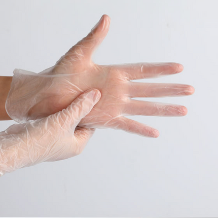 【10000枚】 使い捨てPVC手袋(S/M/L/XLサイズ)