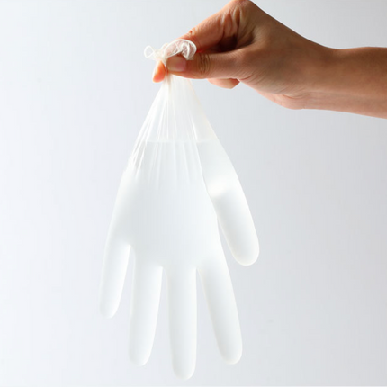 【10000枚】 使い捨てPVC手袋(S/M/L/XLサイズ)