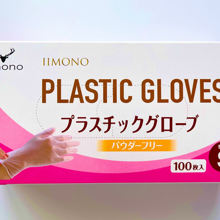 【100枚】IIMONO使い捨てPVC手袋(S/M/L/XLサイズ)