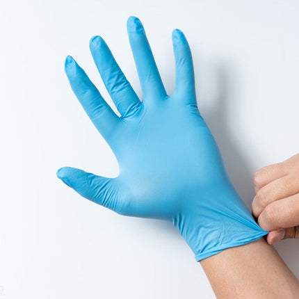 ★今がチャンス！★【OUTLET】 使い捨てニトリル手袋(SS/S/M/Lサイズ) ブルー　100箱