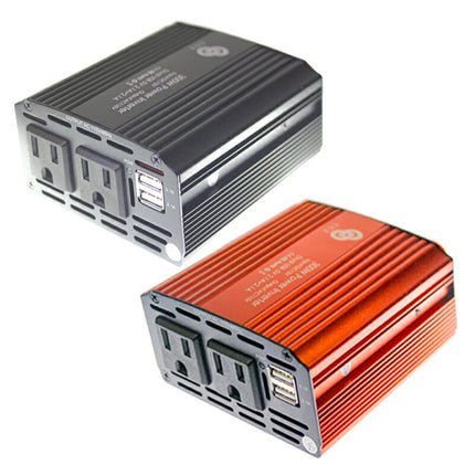 カーインバーター 300W　シガーソケット充電器 カーアダプター カーチャージャー 12V車対応 DC12VをAC100V-110Vに変換 車載コンセント USB 2.1A 2ポート付き 瞬間最大出力600W  DC充電器 防災用品 グッズ パワーサプライ inverter