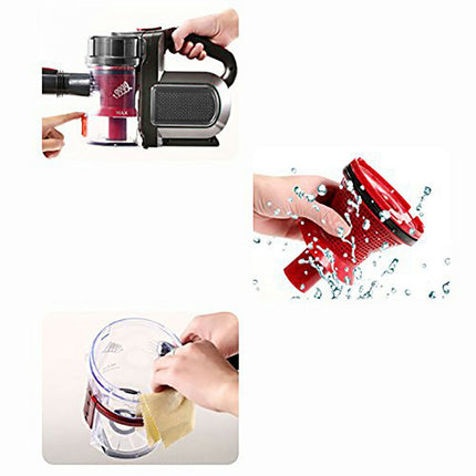 掃除機 コードレス 2in1 コードレス掃除機 LEDヘッド　サイクロン式 オラージュ 充電式 強力吸引 8000Pa 小型 コンパクト 軽量 ハンディクリーナー 車用掃除機 スティッククリーナー サイクロンクリーナー コードレスクリーナー