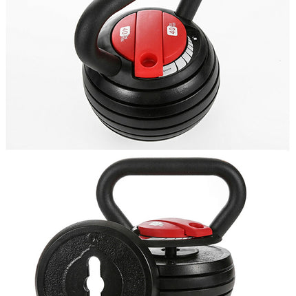 ケトルベル  Kettlebell 可変式 ダンベル DUMBBELL 3.4Kg〜18Kg 筋トレ 有酸素運動 重さ調節可能 在宅トレーニング 家トレ 滑りにくい シェイプアップ マルチジム ウェイトトレーニング フィットネス エクササイズ ダイエット ストレッチ 腹筋 背筋