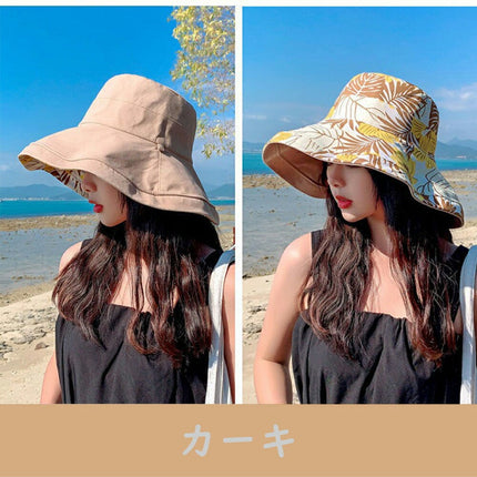 あご紐付き 帽子 レディース 大きいサイズ 完全遮光 遮光99％ UVカット つば広 折りたたみ 飛ばない 日よけ 遮光帽子 かぶる日傘 春 夏 春夏 おすすめ UV 小顔効果 母の日 【UVシャルマンハット】