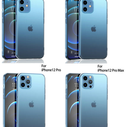 iphone13 ケース 13pro 13mini 13promax iphone12 12pro 12mini ケース カバー クリア 半透明 耐衝撃 薄型 ケース アイフォン 12 ストラップホール付き ワイヤレス充電対応 シンプル 軽量 指紋防止 擦り傷防止 レンズ保護