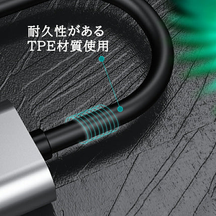 typec hdmi 変換アダプター [ 4K 解像度 c ] USB Type-C to HDMI 変換 アダプタ ケーブル アダプター タイプc type c アダプターケーブル typec HDMI メス [ macbook pro air / iMac / Chromebook / Galaxy 対応 ]