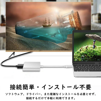 USB Type-C ハブ 3in1 HDMI 4K USB3.0 PD対応 100W 変換 アダプタ タイプC ノートパソコン ノートPC Chromebook surface PC iPad mini6 Air5/4 Pro Android Mac USB-C Android Switch
