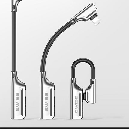 2 in1 iPhoneイヤホン 変換 アダプタ 変換ケーブル 【Lightningイヤホンor3.5mmイヤホン】 急速充電接続ケーブル 充電 イヤホン 同時 iPhone13シリーズiPhone12/11 pro/11 pro max/Xs/Xs max/Xr/X/8/8plus/7/7plus