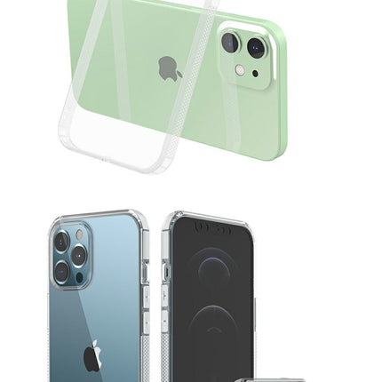 EWISE iPhone13 クリア ケース iPhone 13 Pro ケース iphone 12 Pro Max ケース iphone12 mini ケース カバー 薄型 擦り傷防止 防塵プラグ 側面つや消し ワイヤレス充電対応 ストラップホール付き