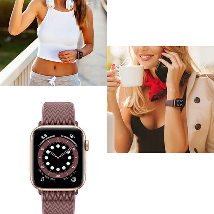 アップルウォッチ バンド くすみカラー レディ ベルト 全機種対応 ナイロンバンド おしゃれ かわいい スポーツ ループ バンド 「 12カラー」  applewatch 8 7 6 5 4 3 2 1 SE 38mm 40mm 41mm 42mm 44mm 45mm apple watch バンド