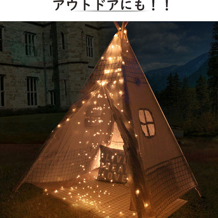 LED イルミネーション ライト ストリングライト 10m 100 LED 電池式 ジュエリーライト リモコン付 8パターン 点滅 点灯 タイマー機能 防水 防塵仕様 屋外 室内 ガーデンライト 正月 クリスマス 飾り ストリングライト
