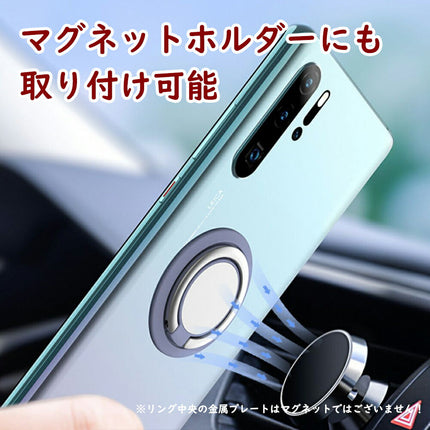 スマホリング [ 10色 ] スタンド使用可 iPhone mini Pro Max SE iPad Galaxy HUAWEI XPERIA AQUOS OPPO Xiaomi Pixel らくらくスマホ タブレット おしゃれ 韓国 ホールド カーホルダー 車 マグネットに張り付け 落下防止 保護 スマホケース iPhoneケース