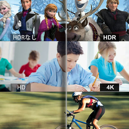 HDMI 音声分離器 光デジタル オーディオ セパレータ 4K*2K(60Hz) / 1080(120Hz) HDR対応 HDCP2.2 音声分離器 HDMI 2.0規格 HDMI + SPDIF + 3.5mm (L/R)ステレオ 出力 アナログ出力 オーディオ分離機 PS5 PS4 XBOX Nintendo Switch Blu-ray DVD 対応