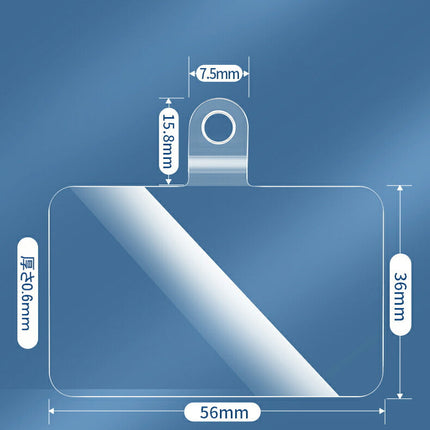 ＜2枚セット＞ スマホ ストラップホルダー ホルダー単品 全機種対応 スマホショルダー ストラップホルダー ケース や カバー に はさむ 落下防止 透明 携帯 挟むだけ iphone 13 12 11 se pro mini promax アンドロイド 対応 sale
