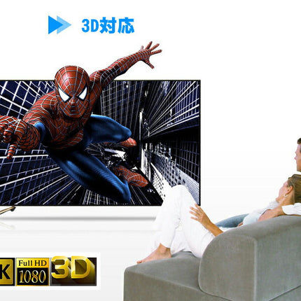 1 TO 2 4K★HDMI分配器 1入力2出力 4K対応 1×2 HDMIスプリッター 2画面同時出力可能