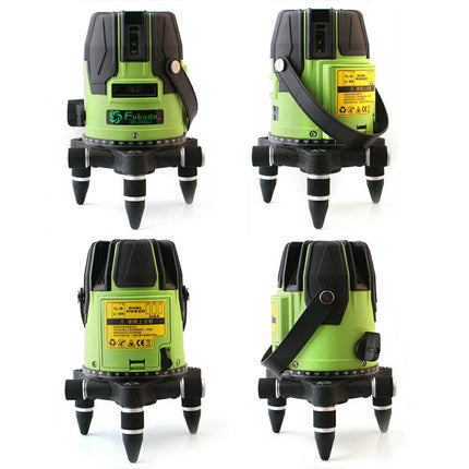 EK-400GJ墨出し器★ PSE認証 一年保証 FUKUDA 福田 フクダ 5ライン グリーンレーザー墨出し器 4方向大矩ライン 4垂直1水平 レーザー墨出し器/レーザー墨出器/レーザーレベル/レーザー水平器/レーザー測定器/墨出し器/レーザー墨/墨だし器/クロスライン