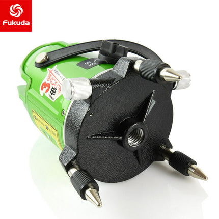 EK-469GJ墨出し器 PSE認証 一年保証 FUKUDA 福田 フクダ 5ライン グリーンレーザー墨出し器 4方向大矩ライン 4垂直1水平 レーザー墨出し器/レーザー墨出器/レーザーレベル/レーザー水平器/レーザー測定器/墨出し器/墨/墨だし器/クロス ★