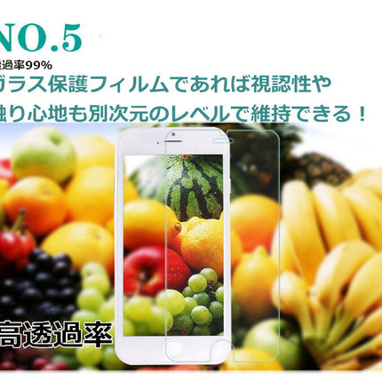 スマホフィルム iPhone X/iPhone8/8Plus/iPhone7/7Plus iPhone6/6s iPhone6Plus /6sPlus iPhone5/5s 超薄 液晶保護強化ガラスフィルム 液晶保護シール