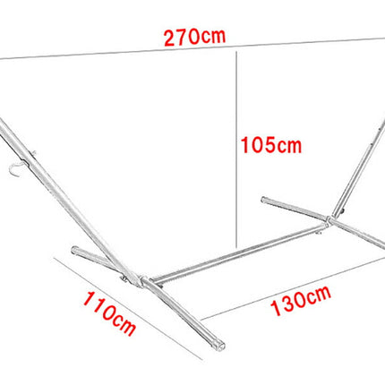 全米が愛したハンモック フレーム増強版 ビッグサイズ 室内 室外 自立式 ダブル