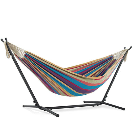 全米が愛したハンモック フレーム増強版 ビッグサイズ 室内 室外 自立式 ダブル