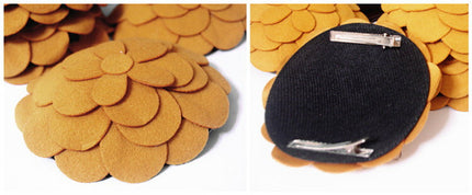 2014/新作/ボリューム　フラワー　ヘアピン　ヘッドドレス　ベレー帽　ヘアアクセサリー/