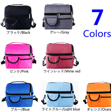 8L 保温バッグ 保冷 軽量 断熱 お弁当箱ボックスバッグ クーラーバッグ アイスクーラー 折りたたみ 2WAY  トート フード ランチ 保冷バッグ ソフトクーラー コンパクト エコバッグ 折り畳み メッシ ュポケット付き   ショルダーベルト トラベルバック