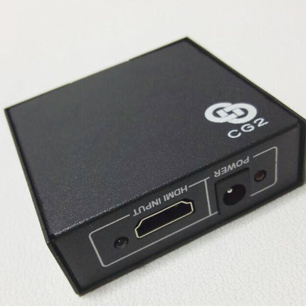 1 TO 2 FHD★HDMIスプリッター HDMI分配器 1入力2出力 2画面同時出力可能  HDMI分配器1×2 [フルHD][3D対応][コンパクト][HDCP対応]