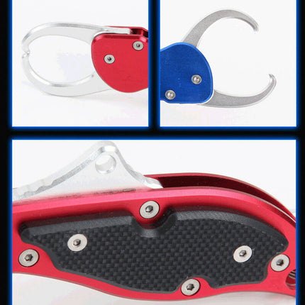 フィッシュグリップ 握りやすいピストル型で大型魚にも アルミ製 超軽量 フィッシュキャッチャー バス釣り 魚掴み 魚ばさみ 釣り ボガグリップ 大型魚用 ルアー用